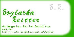 boglarka reitter business card